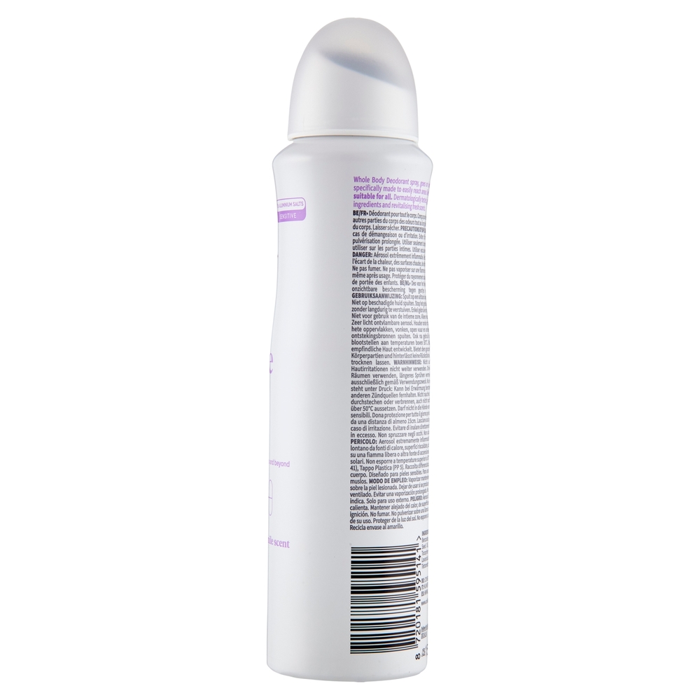 Dove Whole Body Deo Sensitive lavender & camomile scent 150 ml